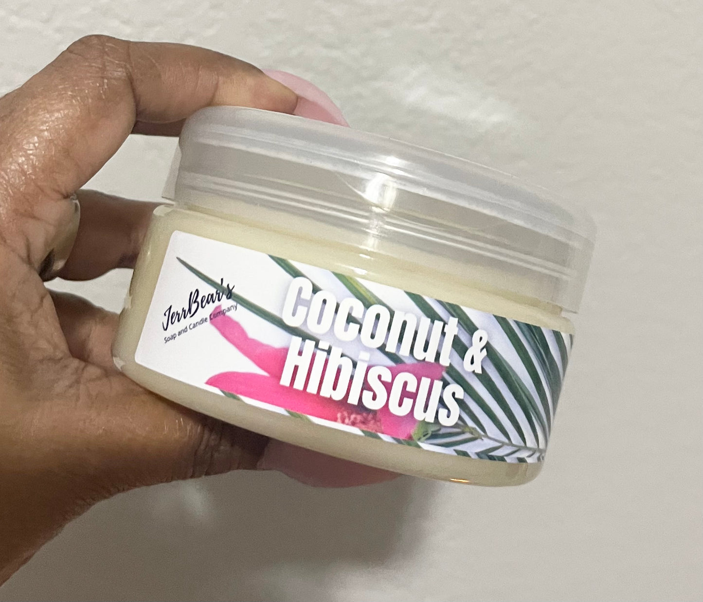 (NEW) Coconut Hibiscus Glaze Balm by JerrBear's