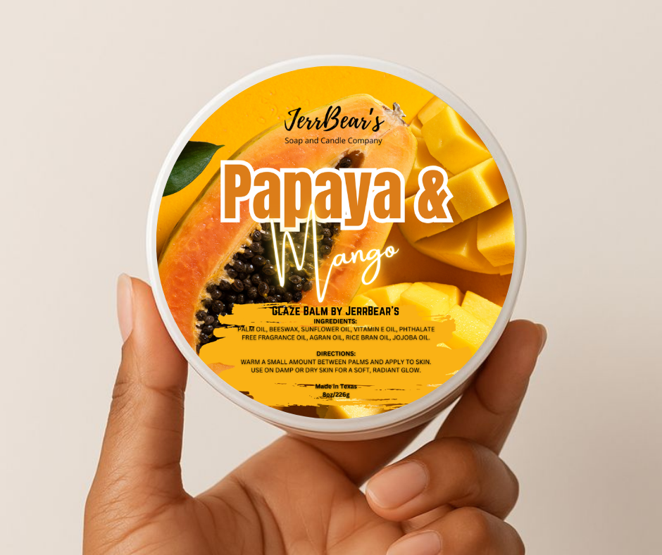 Glaze Balm by JerrBear's - 1oz & 8oz