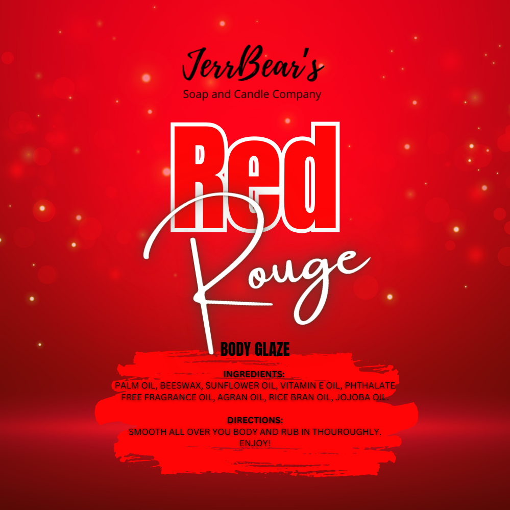 RED ROUGE Glaze Balm by JerrBear's