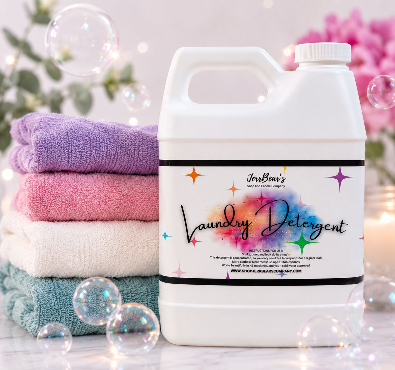 JerrBear's Naturally Fresh Laundry Detergent
