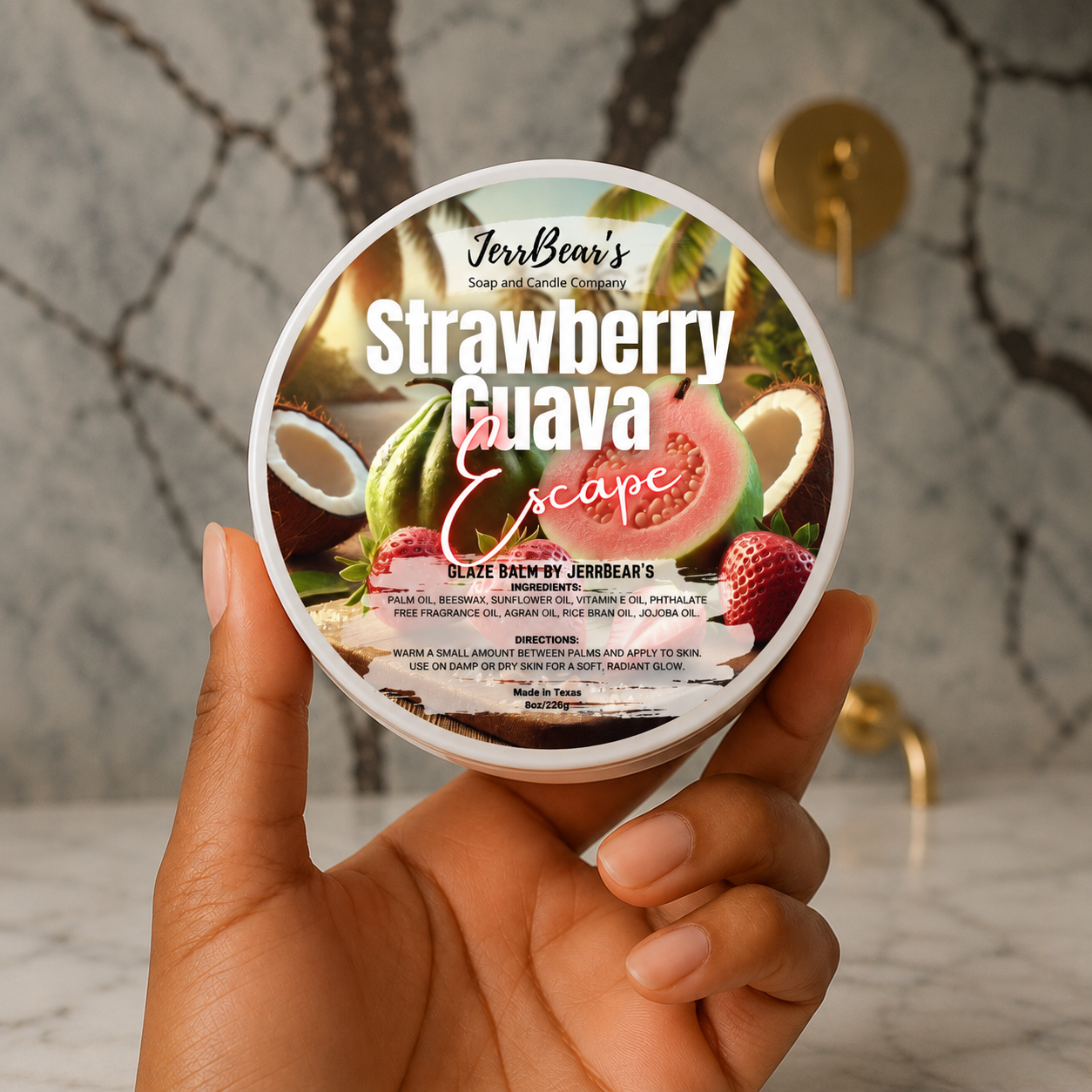 Glaze Balm by JerrBear's - 1oz & 8oz