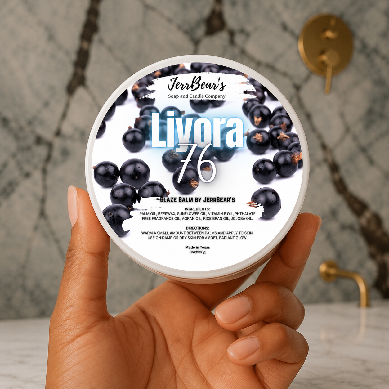 Glaze Balm by JerrBear's - 1oz & 8oz