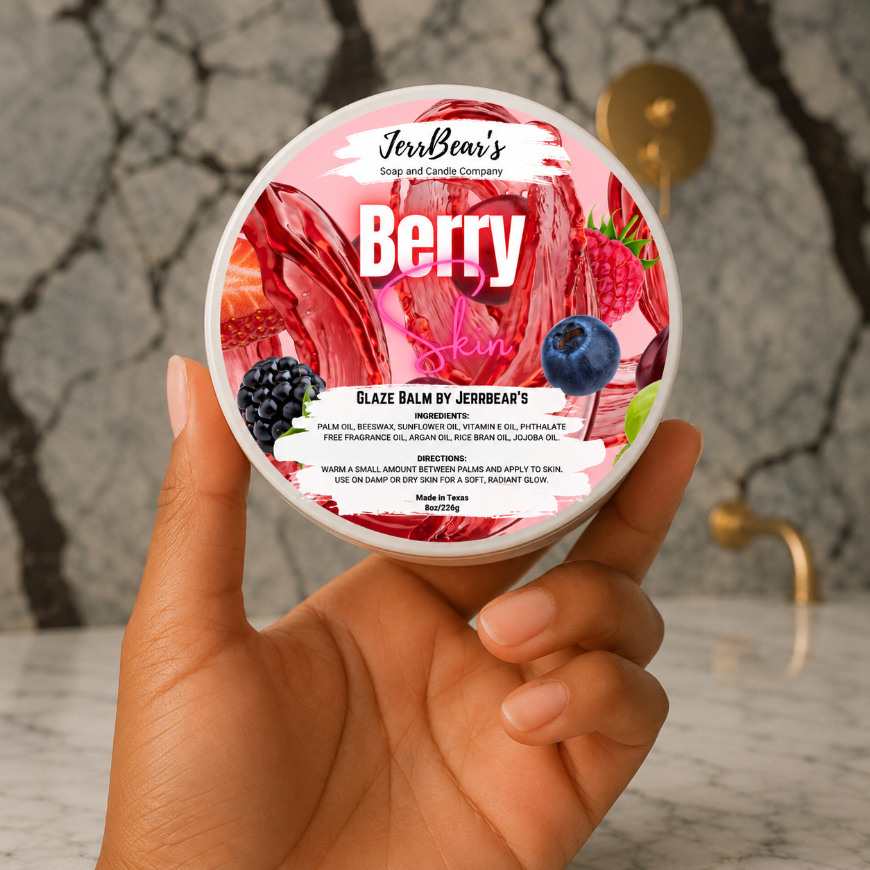 Glaze Balm by JerrBear's - 1oz & 8oz