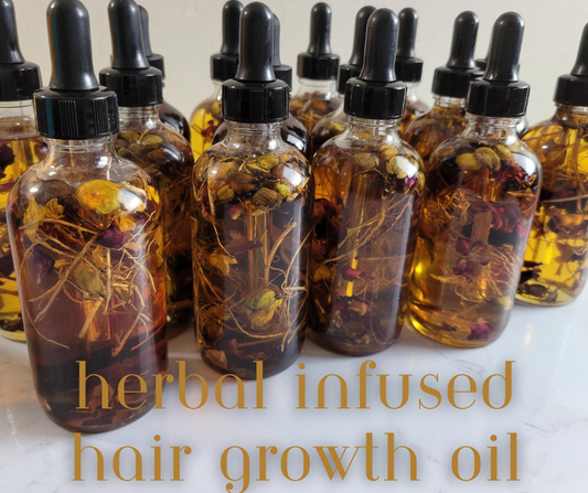 Herbal Infused Hair Growth Oil - Pre-Recorded Class