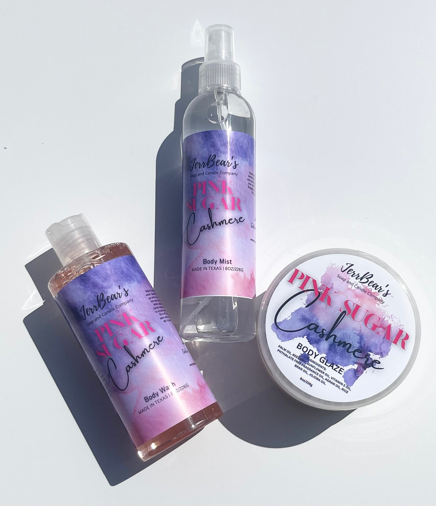 Bundle Love - Body Glaze, Body Mist and Body Wash