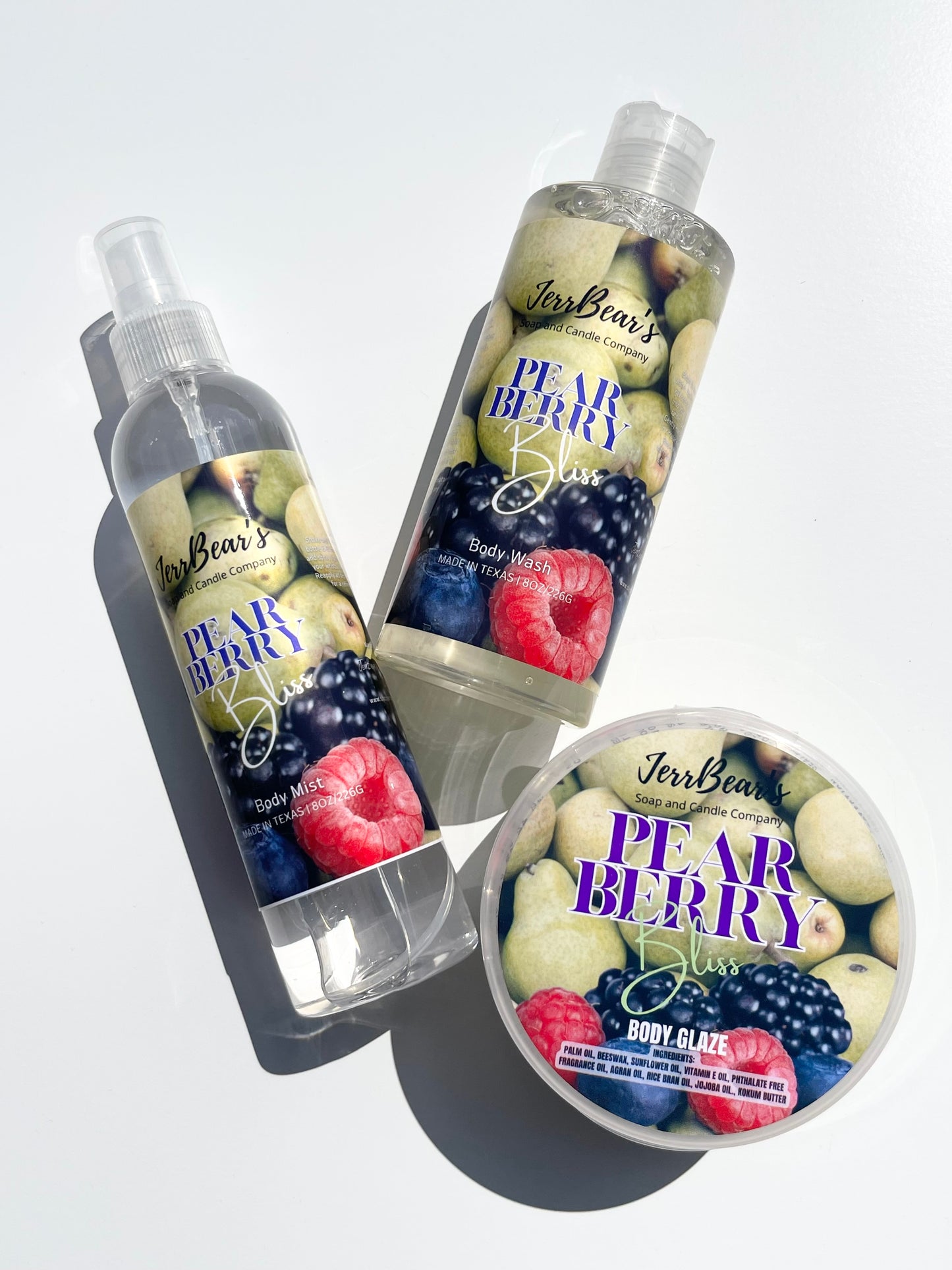 Bundle Love - Body Glaze, Body Mist and Body Wash