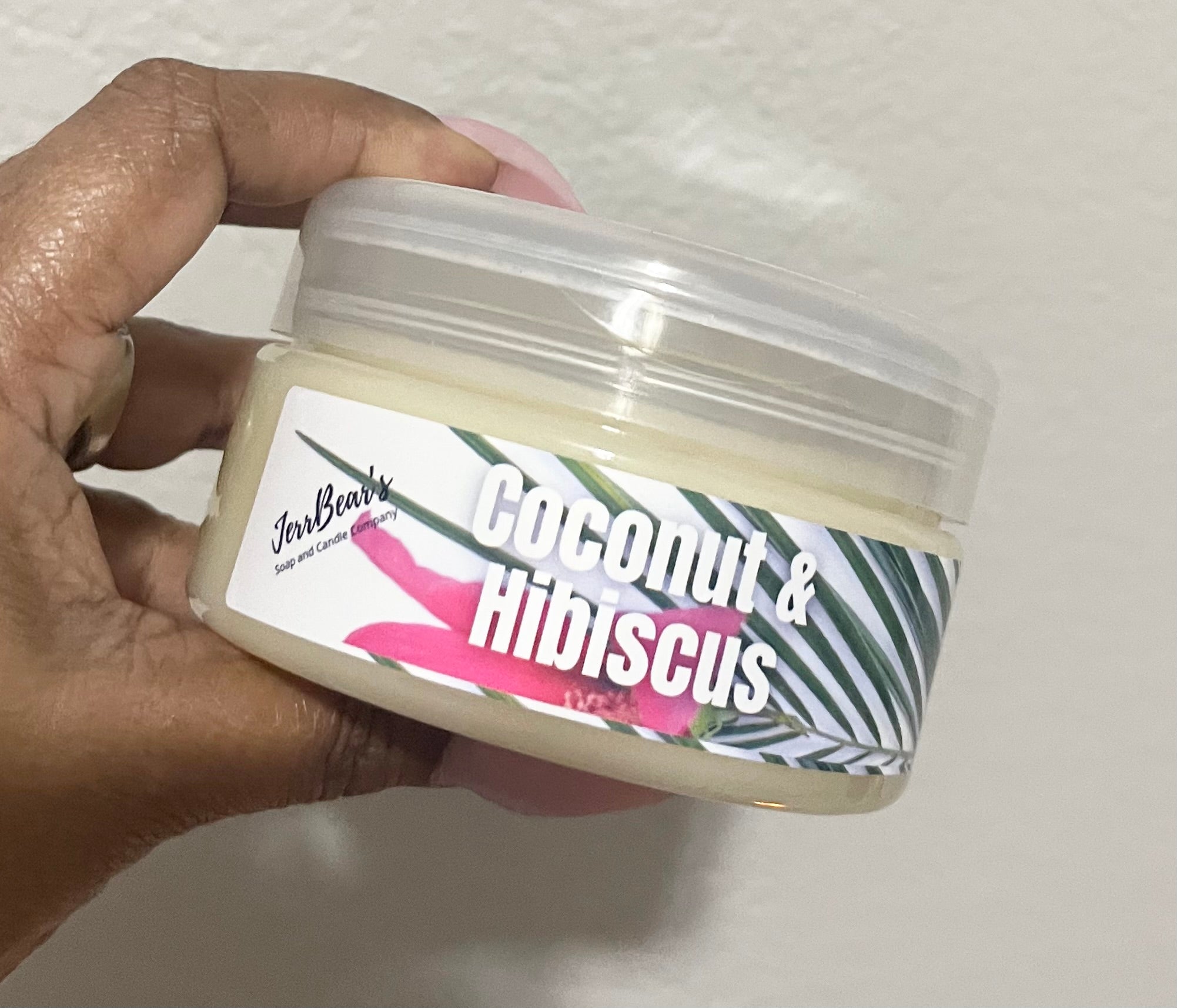 (NEW) COCONUT HIBISCUS Glaze Balm by JerrBear's