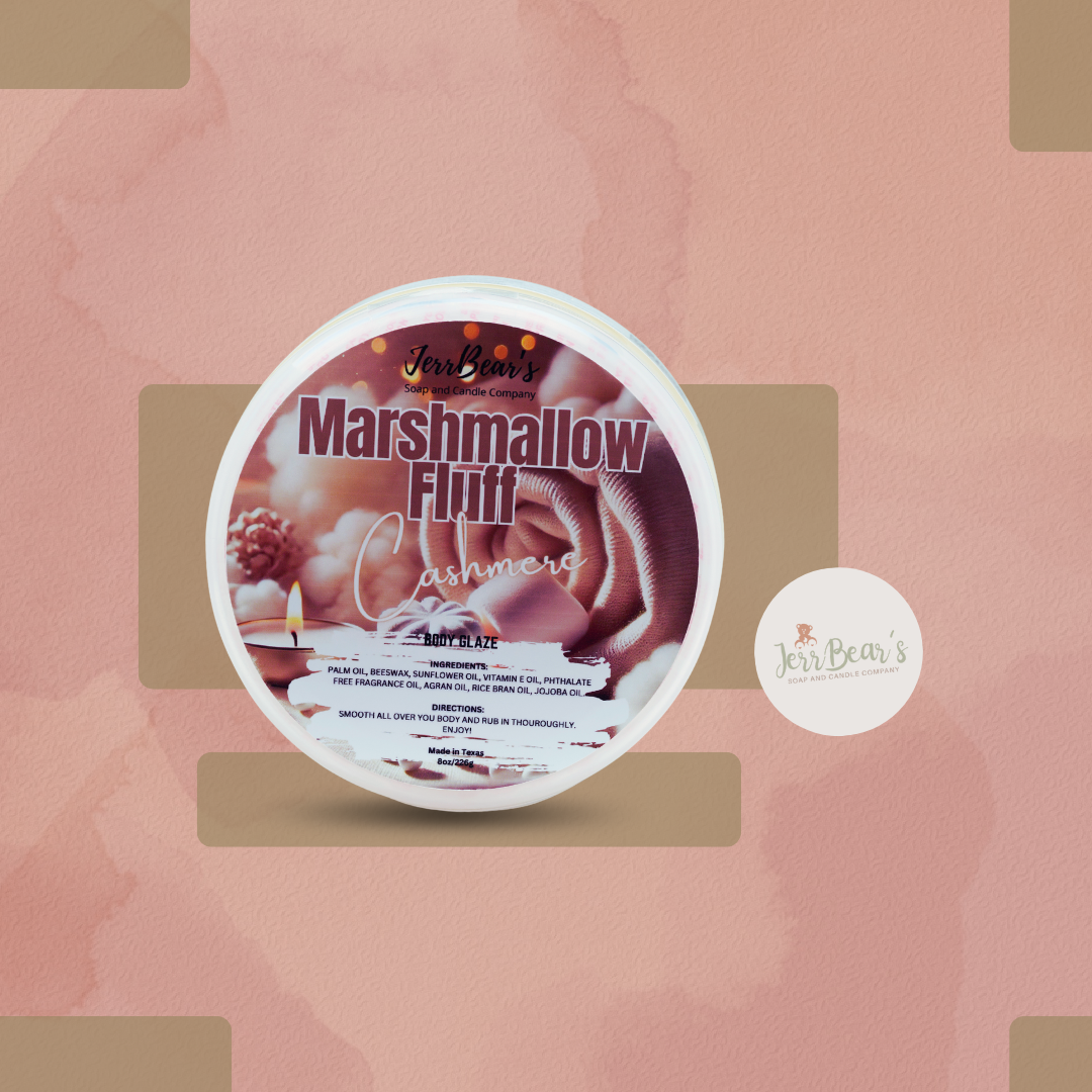 Marshmallow Fluff & Cashmere Glaze Balm by JerrBear's