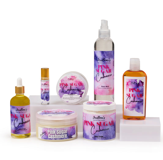 The Pink Sugar Cashmere Ultimate Self--Care Bundle