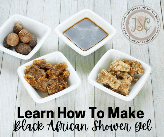 Learn How to Make African Black Soap Shower Gel (7/23)