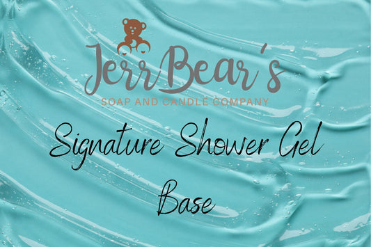 JerrBear's Signature Shower Gel/Sugar Scrub/Bubble Bath Base