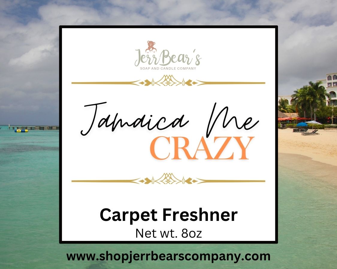 JerrBear's Signature Carpet & Upholestry Deodorizer 8oz (Fragrance)